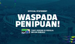 Marak Penjualan Tiket Palsu Persib vs Persija di Media Sosial, Persib Ingatkan Bobotoh untuk Berhati-hati