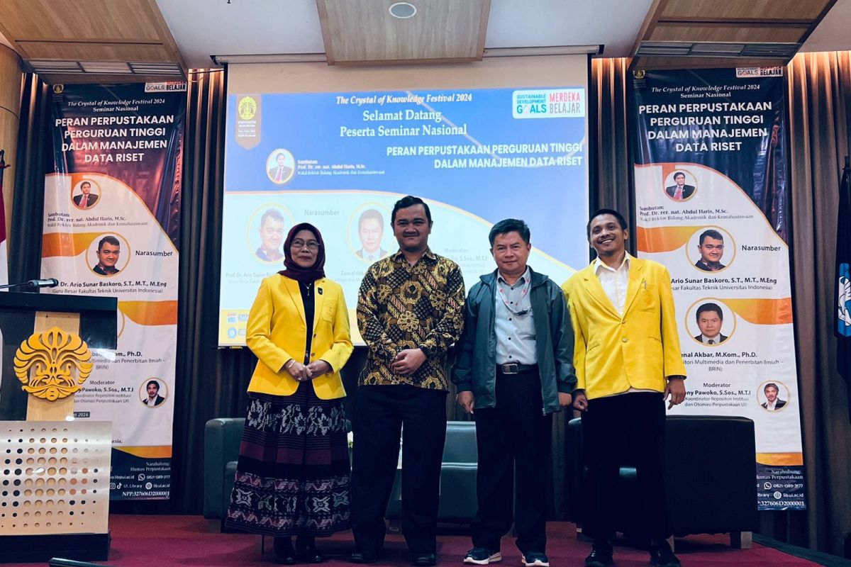 Perpustakaan Universitas Indonesia Dorong Pentingnya Manajemen Data Riset untuk Kemajuan Ilmu Pengetahuan