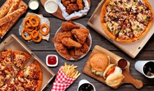 Ilustrasi junk food