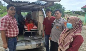 Evakuasi Korban Tersengat Listrik di Musi Rawas