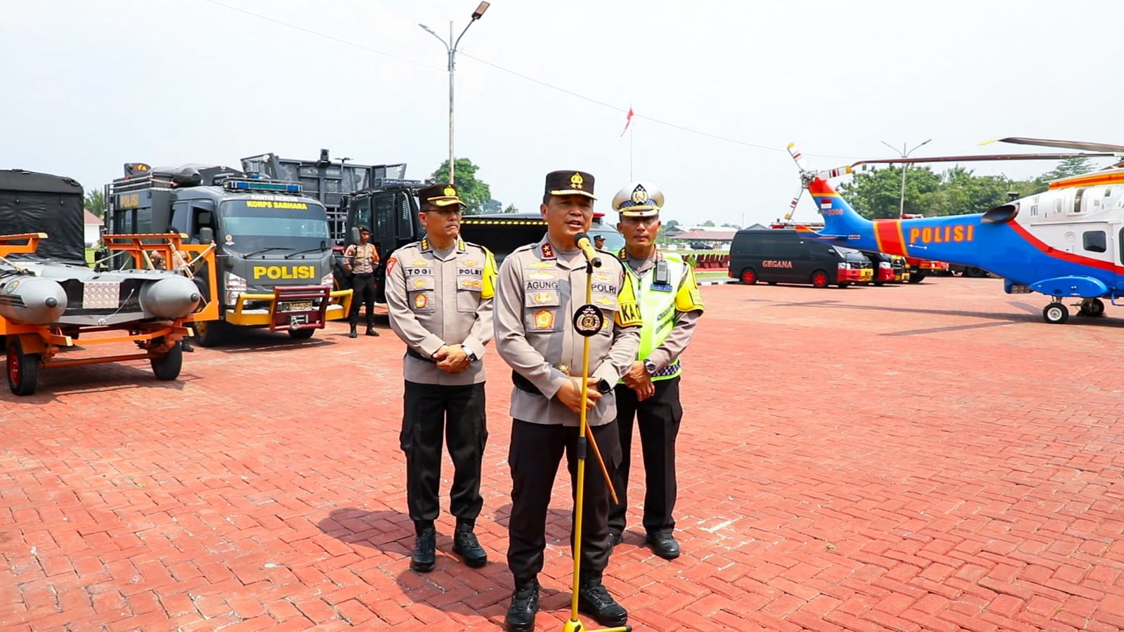 Kapolda Sumut memberikan keterangan kepada sejumlah awak media.(Istimewa)