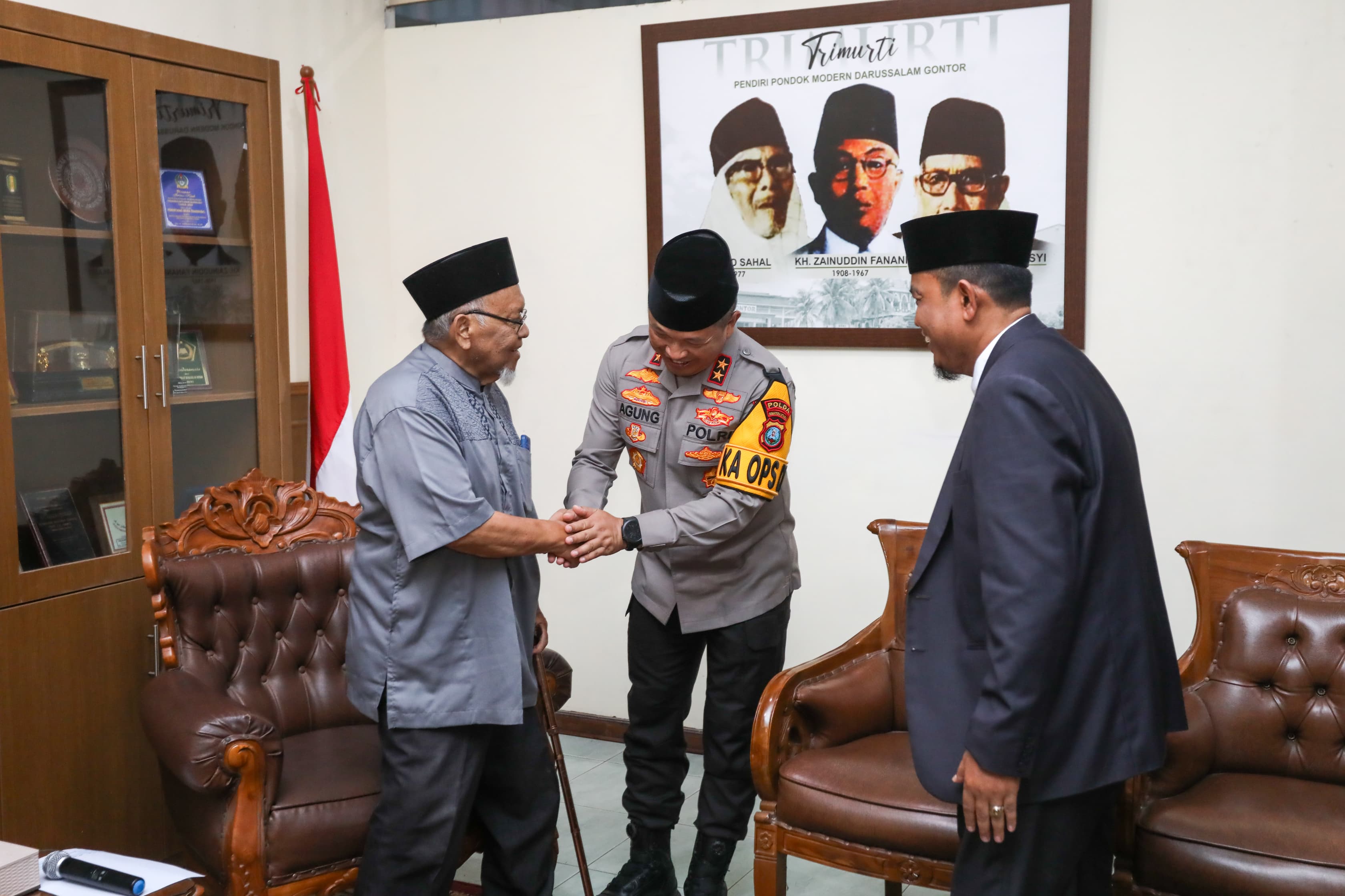 Kapolda Sumut silaturahmi dengan ulama.(Istimewa)