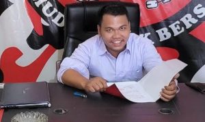 Daniel SH ketika memberikan keterangan kepada sejumlah awak media.(Istimewa)