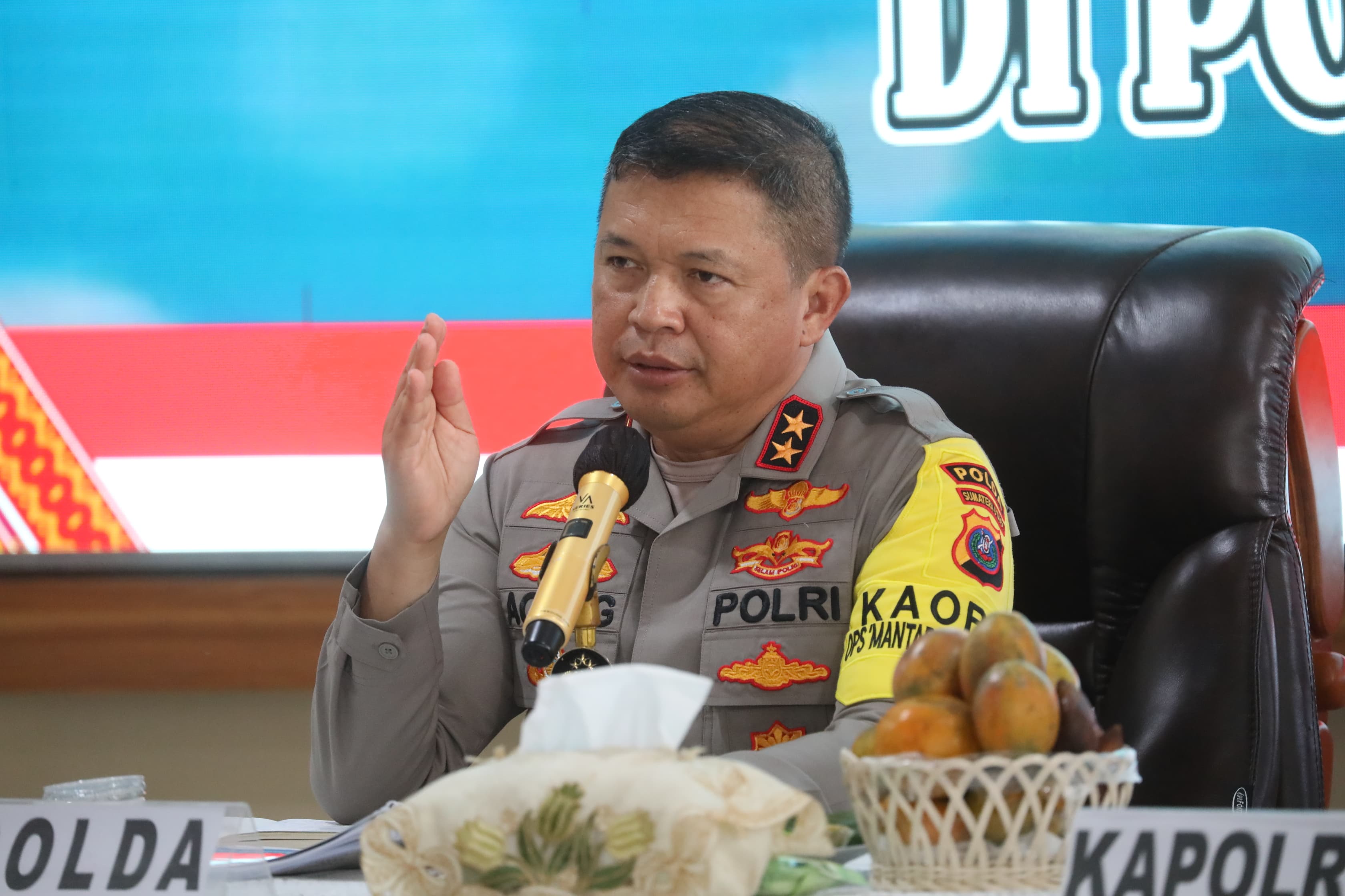 Kapolda Sumut, Irjen Pol Agung Setya Imam Effendi.(Istimewa).