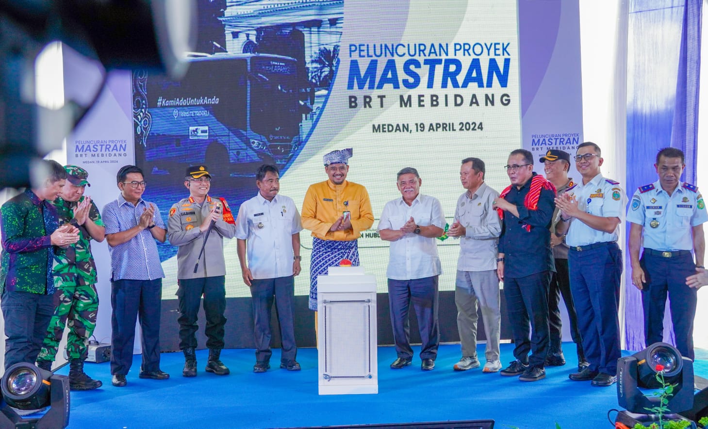 Wali Kota Medan Bobby Nasution saat memberikan arahannya. BP/EI)