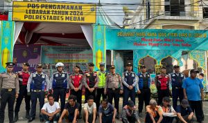 Para juru parkir liar yang ditertibkan. BP/erwan