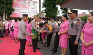 Kapolda Sumut kunjungi Markas Polres Asahan.(Istimewa)