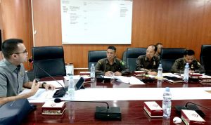 Rapat Dengar Pendapat (RDP) PUD Pasar Medan dengan Komisi III di Gedung DPRD Medan. BP/erwan