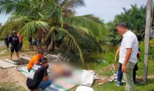 Mayat Pria Tanpa Identitas Ditemukan Mengapung di Sungai Deli Serdang