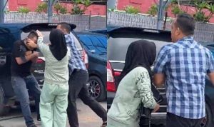 Perseteruan antara Aiptu FN dan Debt Collector di Mal Palembang