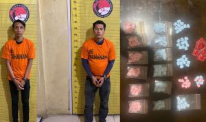 Polisi Tangkap Dua Pria Pengedar Ekstasi di Diskotek Binjai