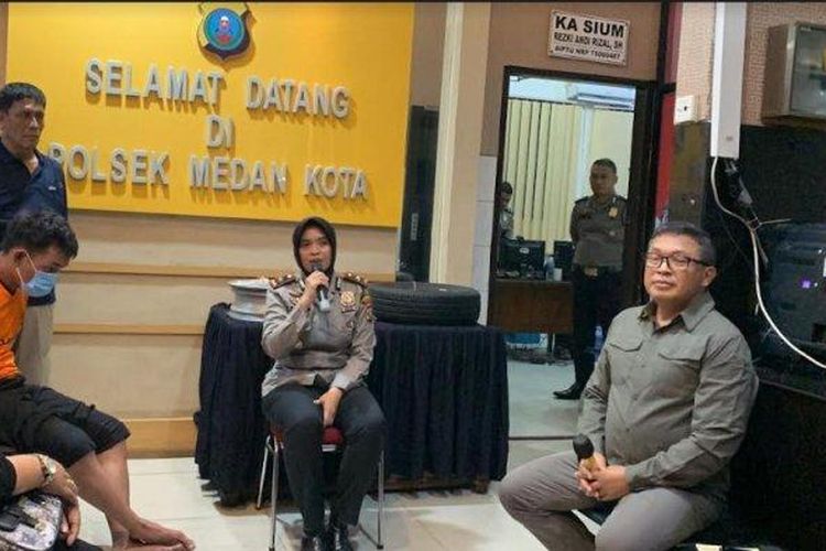 Polisi Tangkap Pria Curian Ban Serep Mobil di Hotel Pondok Wisata Indah XI, Kota Medan
