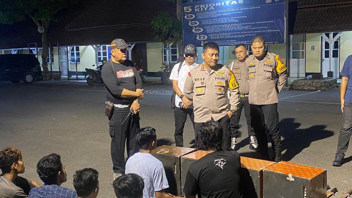 Polres Binjai Sukses Gerebek Gerebek Kampung Narkoba, 10 Tersangka Ditangkap