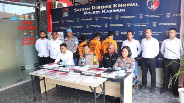 Polres Karimun Berhasil Menggagalkan Keberangkatan 7 Calon PMI Ilegal