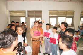 Polres Nias Selatan Melakukan Rekonstruksi Kasus Kematian Siswa SMK