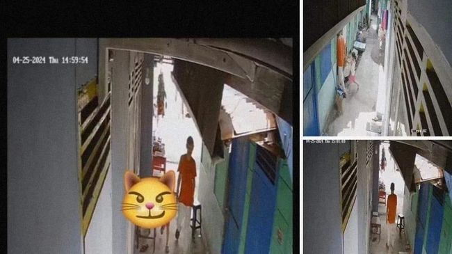 Pria Diduga Pelaku Pelecehan Seksual Terhadap Anak di Bawah Umur Terekam CCTV di Palembang