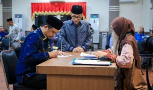 Baznas Medan apresiasi Pemko dalam menyalurkan zakat. BP/erwan