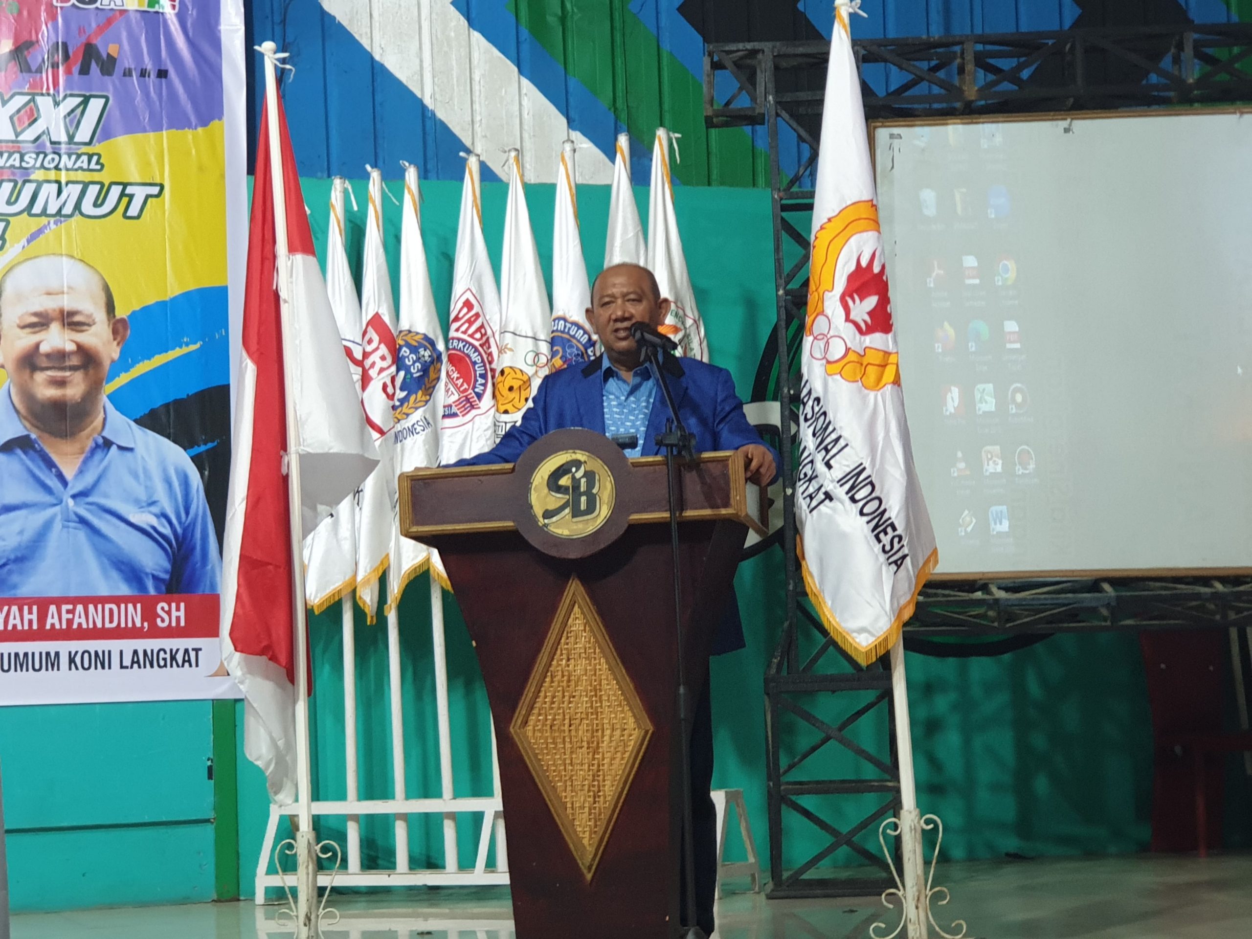 Rapat kerja Koni Langkat Tahun 2024 sukses berjalan dengan lancar. Foto: Sangkot Sihotang. 