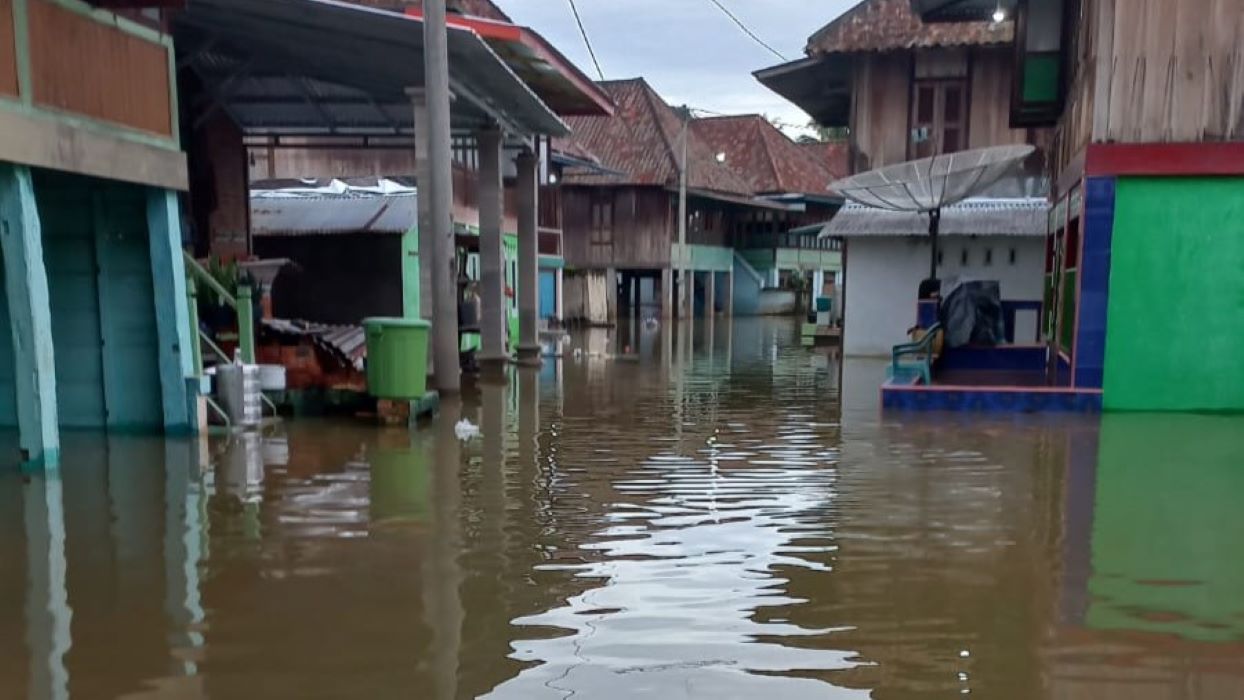 Banjir Kembali Melanda Desa Muara Megang, 119 Rumah Terdampak