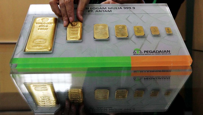 Harga Emas Batangan Antam Naik Rp8.000 per Gram, Kini Jadi Rp1.337.000
