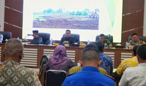 Rapat persiapan MTQ ke-57 Kota Medan di Balai Kota. BP/erwan