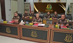 Kajati Sumut ketika menggelar konferensi pers.(Istimewa)