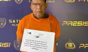 Kepolisian sedang memaparkan pengungkapan kasus.(Istimewa)