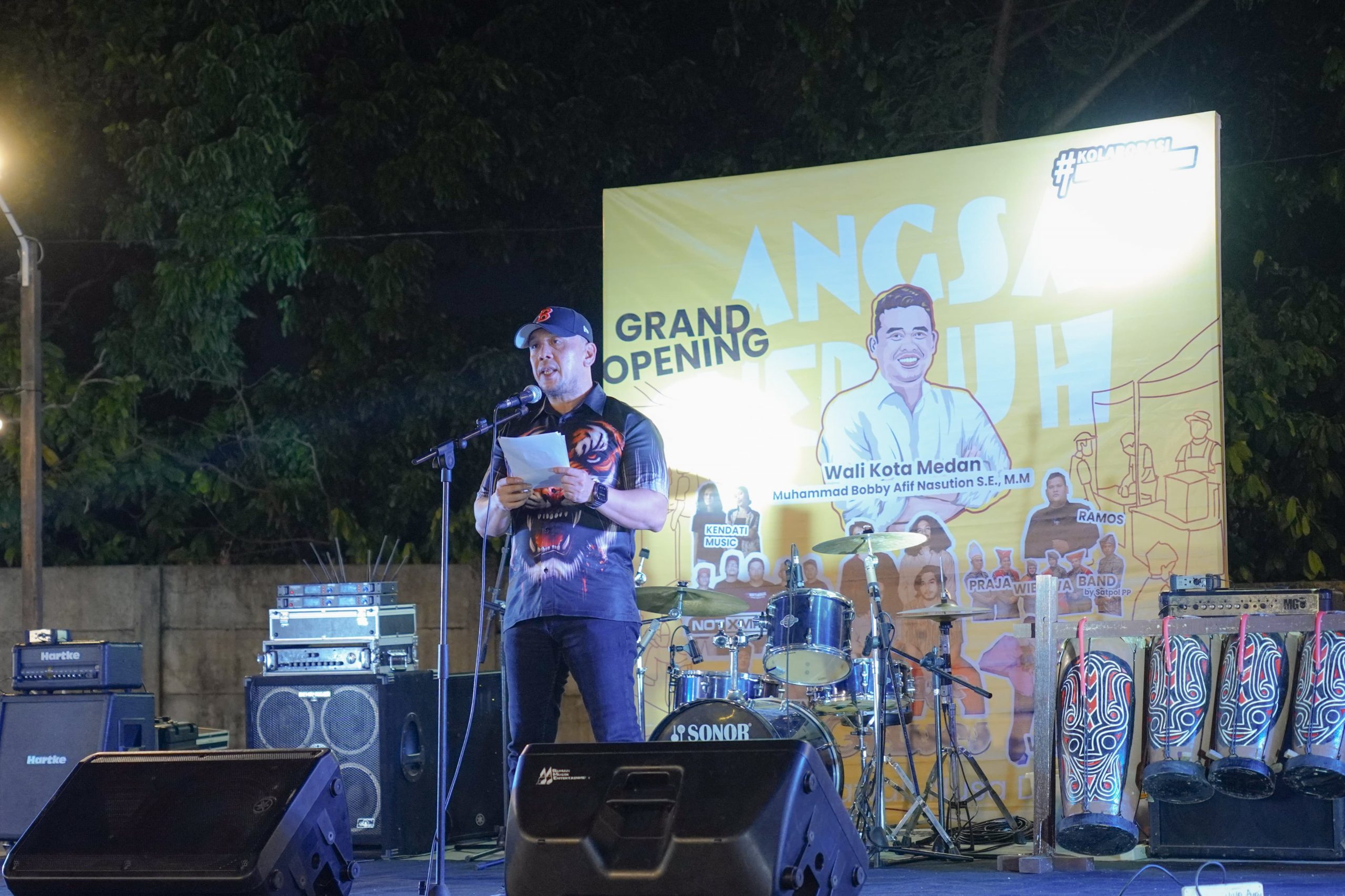 Grand Opening UMKM Angsa Neduh. BP/erwan
