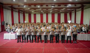 Kapolda Sumut ketika kunjungan kerja di Mapolres Langkat.(Istimewa).
