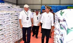 Presiden Jokowi: Impor Beras Perum Bulog Belum Capai 5 Persen dari Kebutuhan Nasional