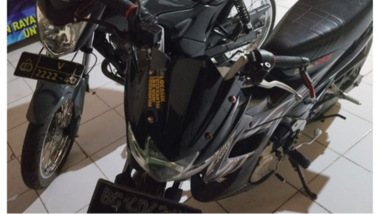 Pengendara Suzuki Satria FU Terkapar di Musi Rawas