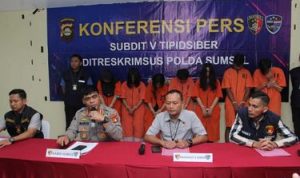 Polda Sumsel Berhasil Menangkap 7 Pelaku Terlibat Judi Online dan Penjualan Akun WhatsApp Ilegal