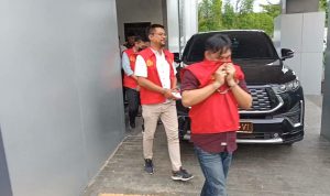 Tiga Tersangka Korupsi di Serahkan ke Kejaksaan Negeri Palembang