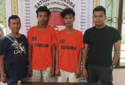 Polsek Perdagangan Polres Simalungun berhasil mengamankan dua orang diduga pengedar narkoba dalam operasi yang berlangsung Jumat (31/5/2024).