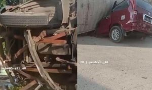 Kecelakaan di Bundaran KIM II, Jalan Pulau Nias Selatan, Kelurahan Mabar, Kecamatan Medan Deli. Akibat kejadian itu, seorang pengendara mobil meninggal dunia di lokasi. Dilansir dari Tribun Medan