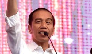 Foto: Deklarasi Jokowi 2 periode