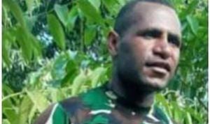 Foto: Danis Murib, Anggota OPM yang tewas ditembak mati aparat TNI-Polri di Paniai, Papua Tengah.