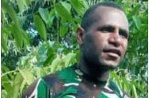 Foto: Danis Murib, Anggota OPM yang tewas ditembak mati aparat TNI-Polri di Paniai, Papua Tengah.