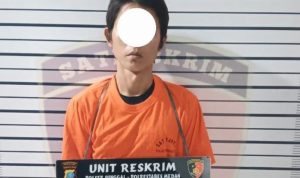 foto pelaku: tangkap layar Instagram Polsek tunggal