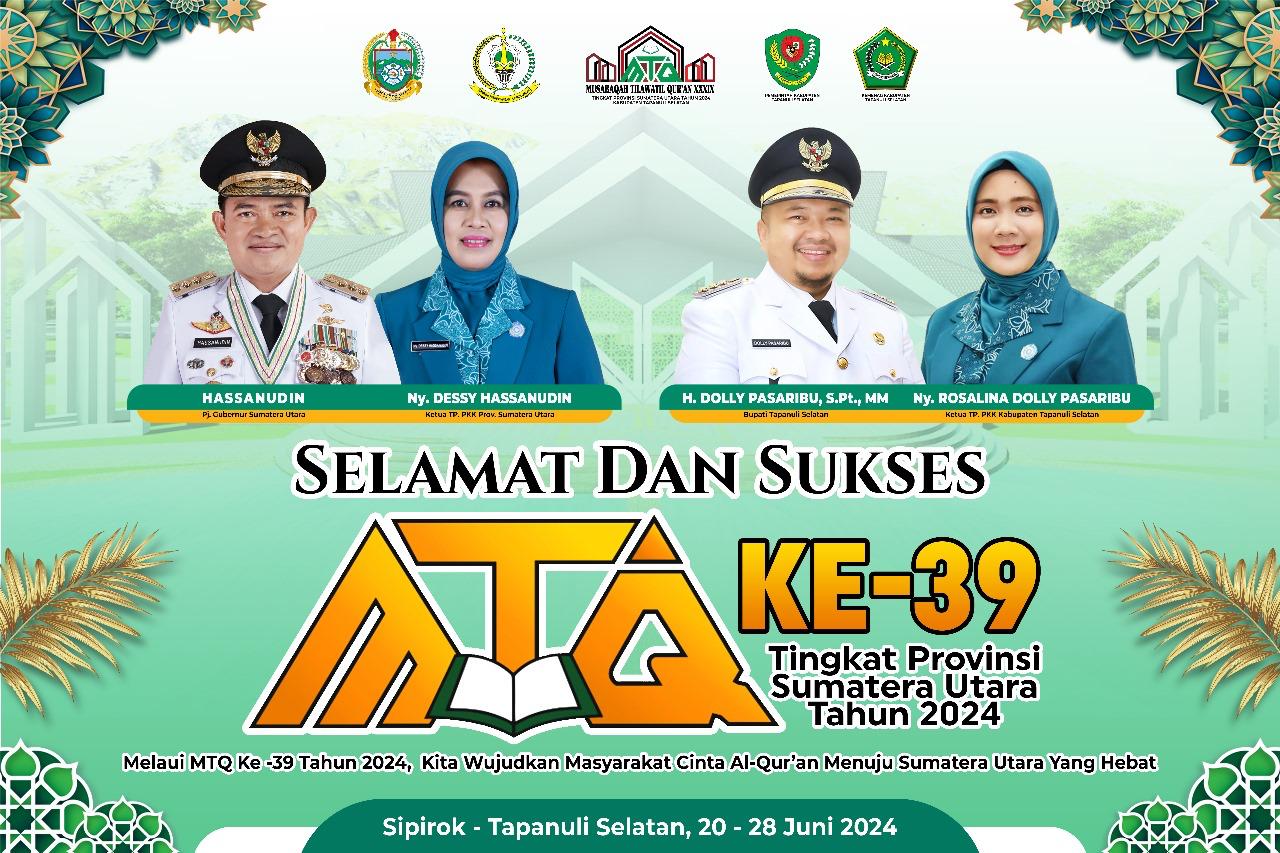 Ucapan Selamat Dan Sukses Dari Bupati Tapsel Foto (Diskominfo tapselkab)