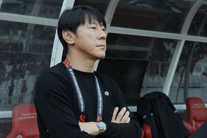 Foto Shin Tae-yong pelatih Timnas Indonesia