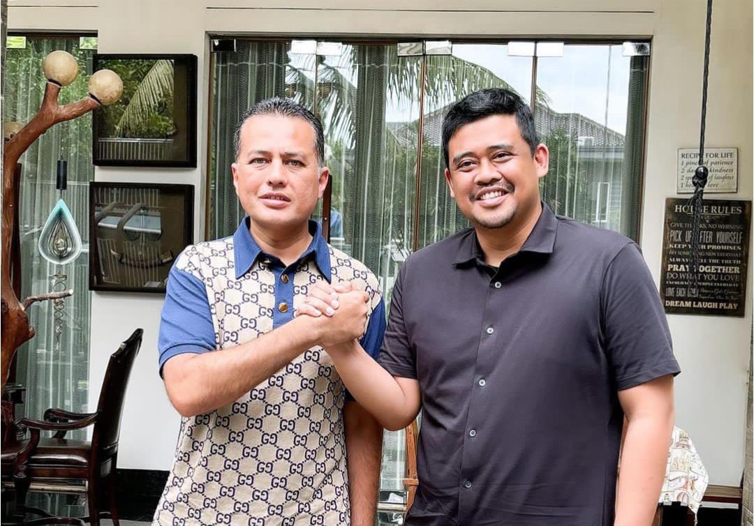 Foto Ijeck dan Bobby Nasution Foto Dilansir dari Instagram Bobby Nasution