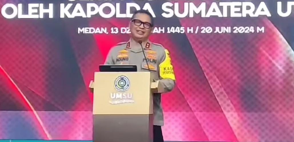 Foto: Kapolda Sumut Irjen Agung Setya Imam Effendi.