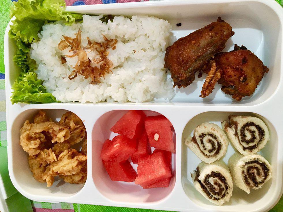 Ilustrasi program makan gratis