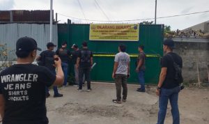 Penggerebekan markas judi online binjai