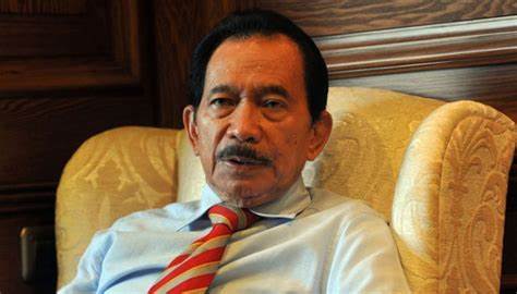 Foto almarhum Tanri Abeng eks Mentri BUMN
