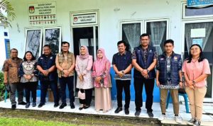 Komisi Pemilihan Umum (KPU) Sumatera Utara saat melakukan monitoring perekrutan Pantarlih.