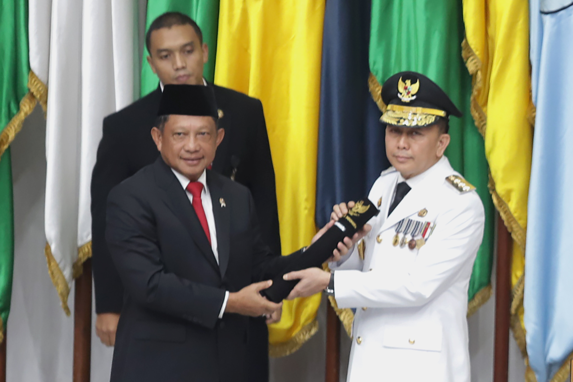 Foto Kemendagri melantik pj Gubernur Sumut Agus Fatoni (Dok.Diskominfo Sumut)