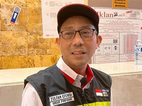 Foto Sekretaris Panitia Penyelenggara Ibadah Haji Debarkasi Medan Zulfan Efendi.