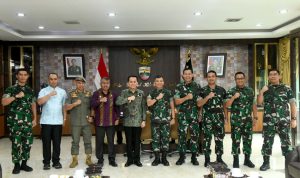 Pj Gubernur Sumatera Utara Agus Fatoni melakukan kunjungan kerja ke Komando Daerah Militer (Kodam) I Bukit Barisan membicarakan persiapan pelaksanaan Pekan Olahraga Nasional (PON) XXI 2024 Aceh-Sumut.